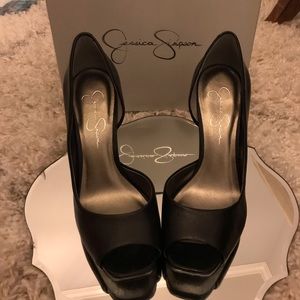 Jessica Simpson Black Josette Stiletto